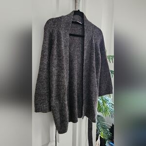 Vero Moda Fuzzy Cozy Gray Women's Sweater